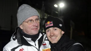 Hannu Lepistoe i Adam Małysz Fot. Grzegorz Momot