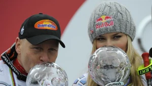 Didier Cuche i Lindsay Vonn
