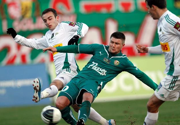 Śląsk Wrocław wygrał z Lechią Gdańsk 2-1 Fot. Grzegorz Hawałej