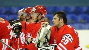 Spadek do trzeciej ligi był dla naszych hokeistów szokiem fot: Tadeusz Bącal