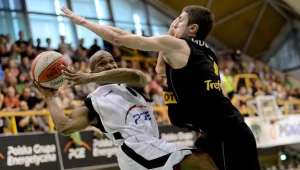 Torey Thomas rzucił 20 punktów w czwartkowym meczu z Treflem Fot. Grzegorz Hawałej