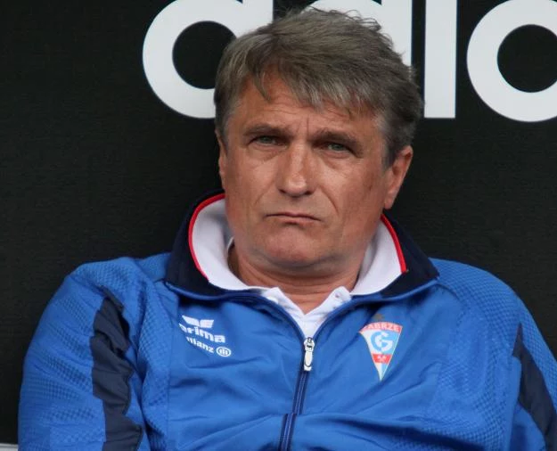 Adam Nawałka, trener Górnika Zabrze/fot. Stanisław Rozpędzik