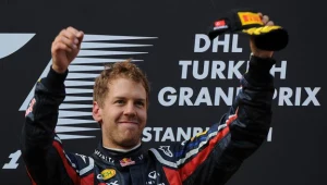 Sebastian Vettel, zwycięzca Grand Prix Turcji