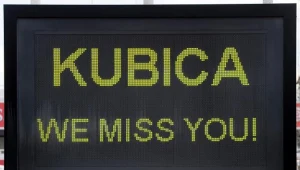 Organizatorzy Grand Prix Hiszpanii nie zapomnieli o Robercie Kubicy