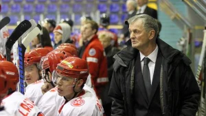 Wiktor Pysz, selekcjoner hokejowej reprezentacji Polski fot: Tadeusz Bącal