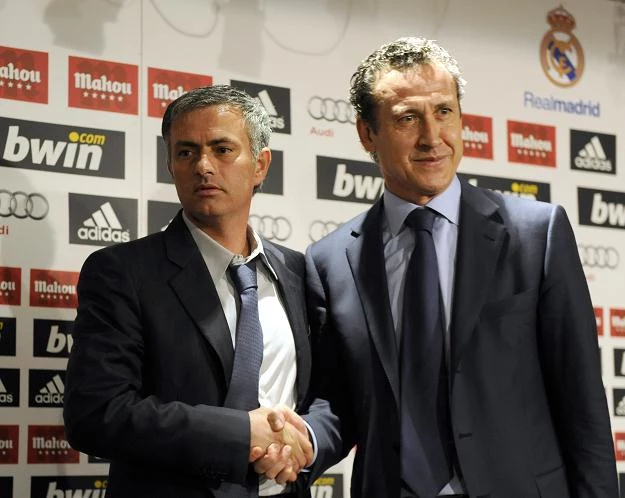 Jorge Valdano (z prawej) nie podobały się metody Jose Mourinho