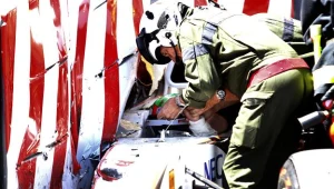 Sergio Perez miał groźnie wyglądający wypadek w Monako