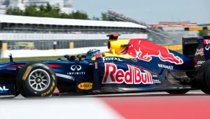 Sebastian Vettel z zespołu Red Bull