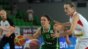 Z piłką Litwinka Sandra Linkeviciene/fot. Tytus Żmijewski