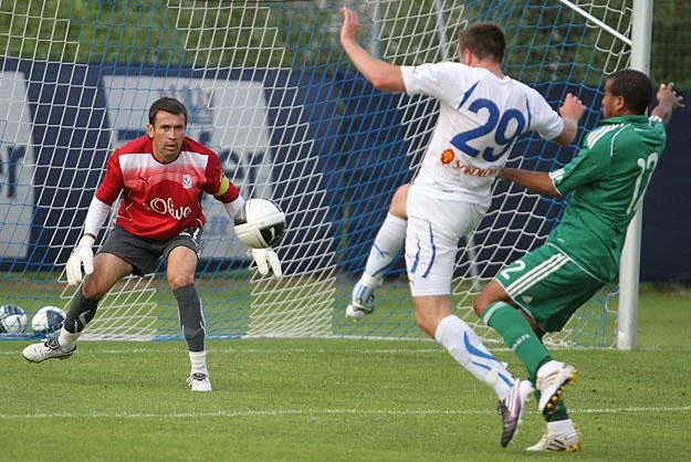 Lech przegrał w sparingowym meczu z Panathinaikosem 0-1 Fot. Andrzej Grupa Lech przegrał w sparingowym meczu z Panathinaikosem 0-1 Fot. Andrzej Grupa
