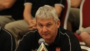 Trener reprezentacji Polski koszykarzy Ales Pipan Fot. Bartłomiej Zborowski
