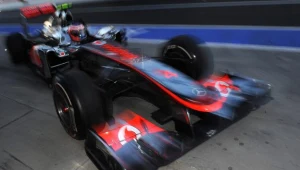 Jenson Button w bolidzie McLaren