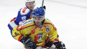 Hokeista MMKS Podhala Nowy Targ Jarosław Różański fot: Tadeusz Bącal