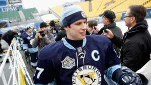 Gwiazda hokeja Sidney Crosby
