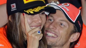 Jessica Michibata i Jenson Button