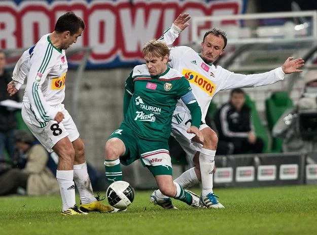 Lechia przegrała we Wrocławiu ze Śląskiem 0-1 Fot. Maciej Kulczyński