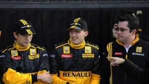 Witalij Pietrow, Robert Kubica i Eric Boullier