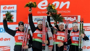 Od lewej: Brattsveen, Berger, Svendsen, Boe