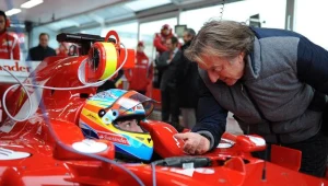 Luca di Montezemolo (z prawej) ma w zespole dwukrotnego mistrza świata Fernando Alonso