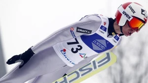 Kamil Stoch podczas mistrzostw Polski. Fot. Andrzej Grygiel
