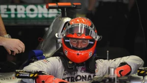 Michael Schumacher jest obecnie kierowcą teamu Mercedes GP
