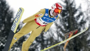 Robert Kranjec na skoczni Kulm