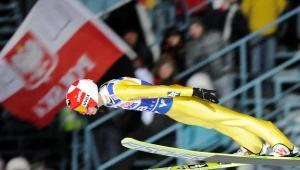 Kamil Stoch na Wielkiej Krokwi fot: Grzegorz Momot