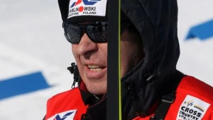 Trener Justyny Kowalczyk Aleksander Wierietielny fot: Grzegorz Momot