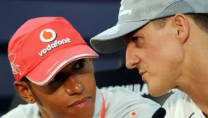 Lewis Hamilton i Michael Schumacher