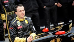Robert Kubica jeszcze w barwach zespołu Lotus-Renault