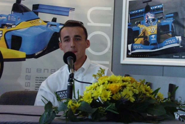 Robert Kubica przed laty... Robert Kubica przed laty...