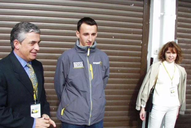 Robert Kubica przed laty... Robert Kubica przed laty...