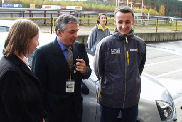 Robert Kubica przed laty... Robert Kubica przed laty...
