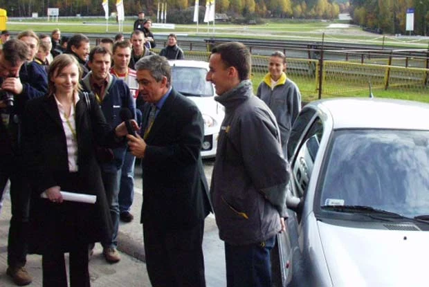 Robert Kubica przed laty... Robert Kubica przed laty...