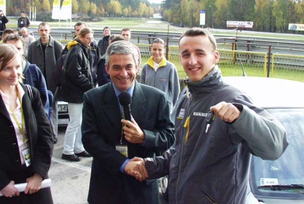 Robert Kubica przed laty... Robert Kubica przed laty...