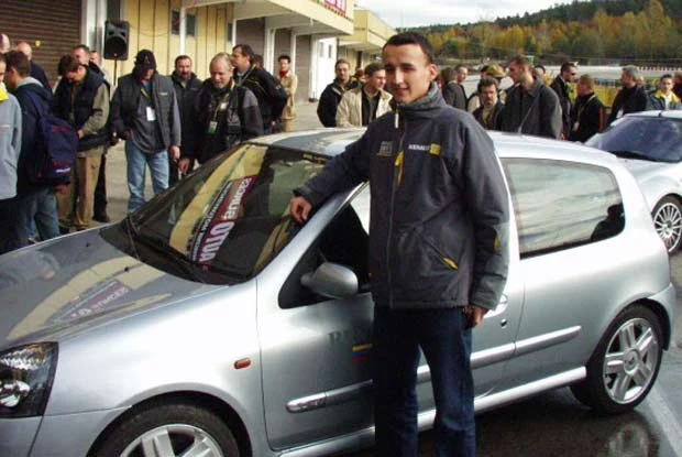 Robert Kubica przed laty... Robert Kubica przed laty...