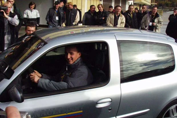 Robert Kubica przed laty... Robert Kubica przed laty...