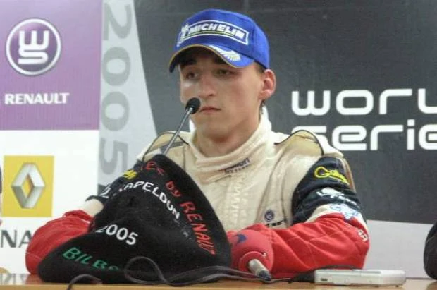 Robert Kubica przed laty... Robert Kubica przed laty...
