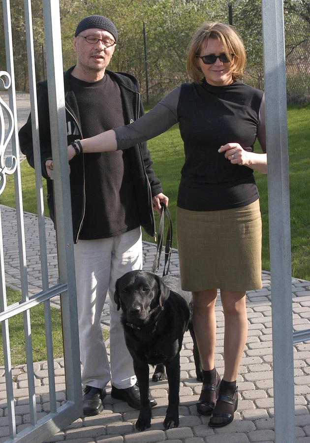 Bogusław Mec z żoną Jolantą - przeżyli razem prawie 40 lat