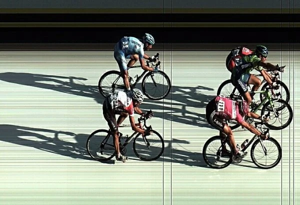 Filippo Pozzato z grupy Liquigas został zwycięzcą IV etapu 64 Tour de Pologne z Dzierżoniowa do Jeleniej Góry. Nowym liderem został kolega Pozzato z zespołu Antonio Fischer. Fot. Wojtek Szabelski