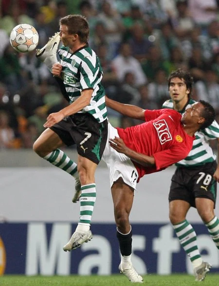 Liga Mistrzów grupa F: Sporting LIzbona - Manchester United 0:1 (0:0).