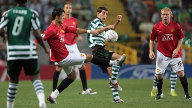 Liga Mistrzów grupa F: Sporting LIzbona - Manchester United 0:1 (0:0).