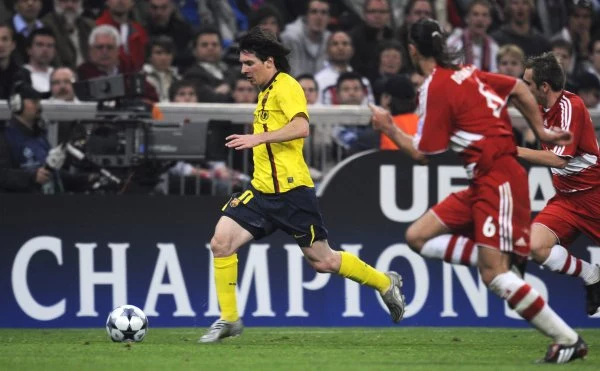 W akcji Leo Messi.
