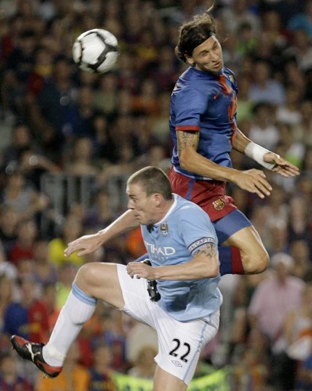 Podopieczni Josepa Guardioli ulegli na Camp Nou 0:1 Manchesterowi City.