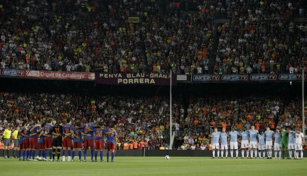 Podopieczni Josepa Guardioli ulegli na Camp Nou 0:1 Manchesterowi City.