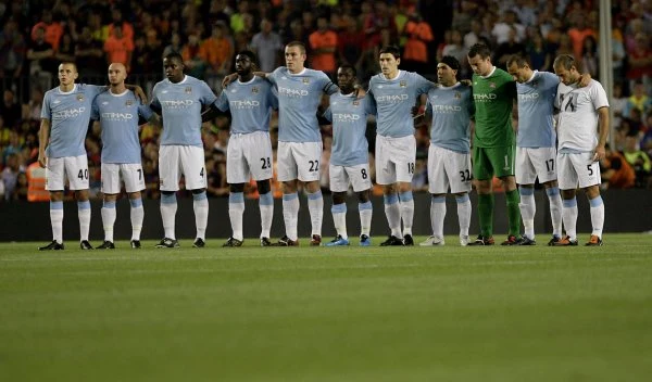 Podopieczni Josepa Guardioli ulegli na Camp Nou 0:1 Manchesterowi City.
