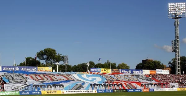 Oprawa kibiców Górnika Oprawa kibiców Górnika