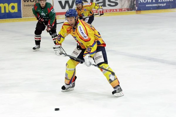 Napastnik Podhala, Milan Baranyk. Napastnik Podhala, Milan Baranyk.