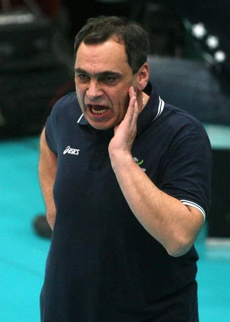 Trener Muszynianki Bogdan Serwiński Trener Muszynianki Bogdan Serwiński