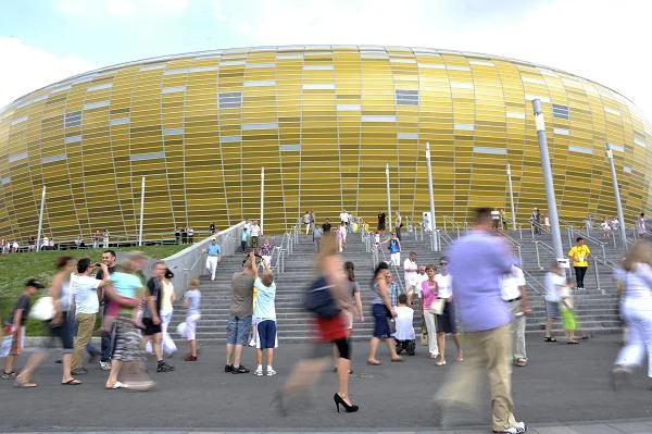 Ponad 80 tysięcy osób odwiedziło w ramach dnia otwartego stadion PGE Arena w Gdańsku Fot. Adam Warżawa